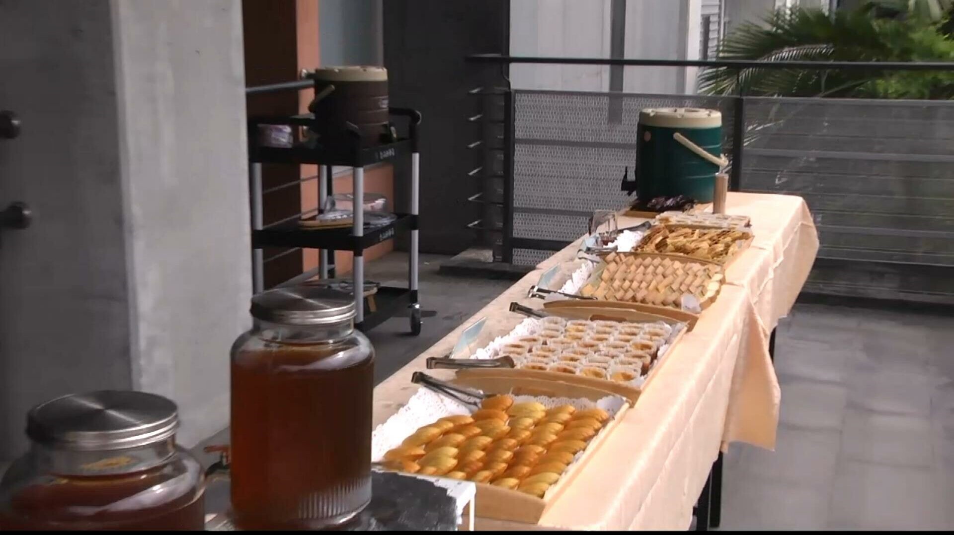宜大為國際研討會準備的蜂蜜產品美食點心