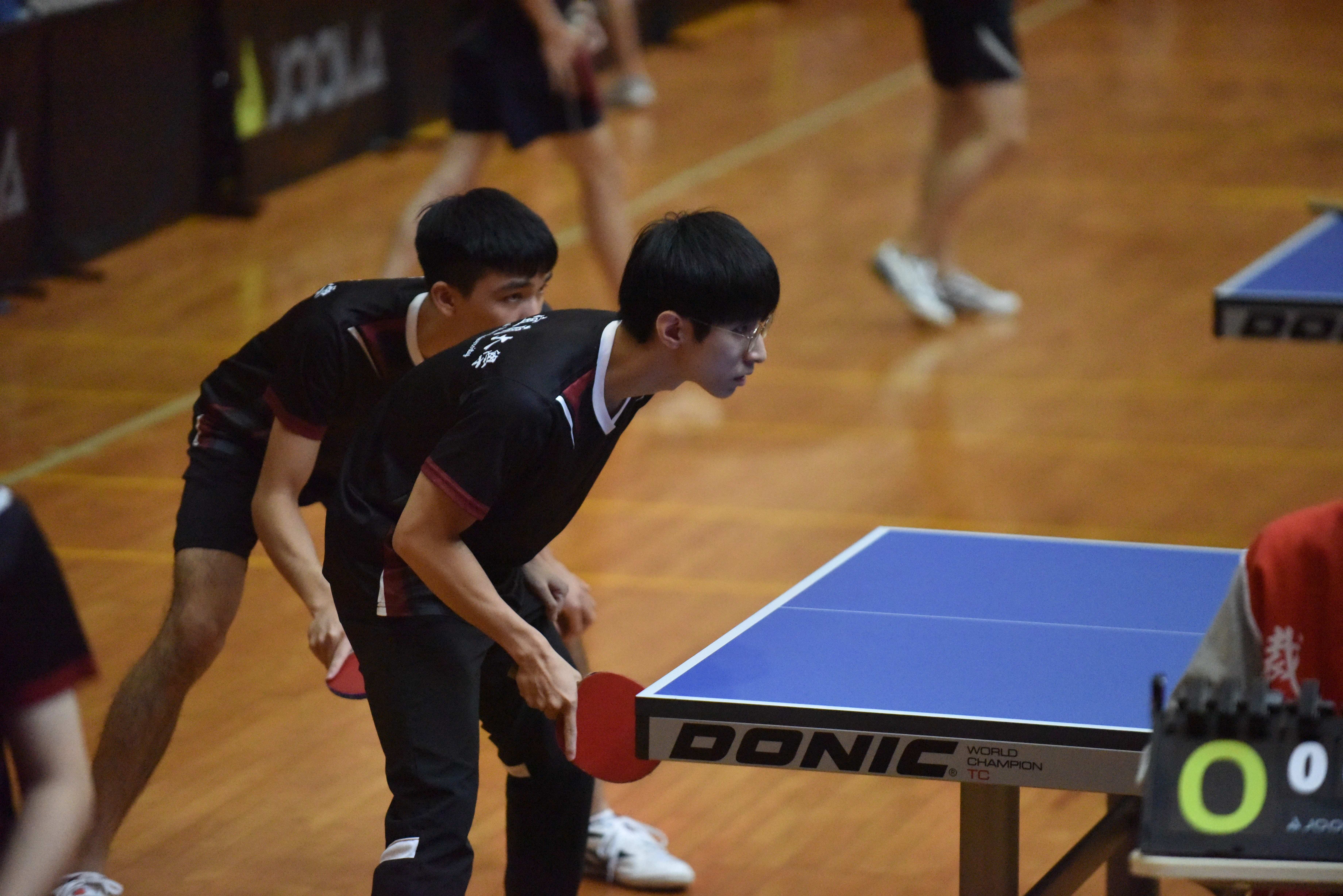 全國大專桌球賽38所大專校院選手齊聚國立宜蘭大學