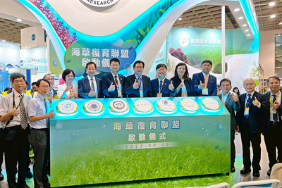 農業部水試所與宜大四所大學組「海草復育聯盟」 目標復育海草床本島20公頃、澎湖40公頃圖片