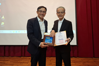 華碩電腦全球副總裁林宗樑現身宜蘭大學傳授「做自己時間的主人」心法：從英文3分到引領全球品牌的逆襲人生圖片